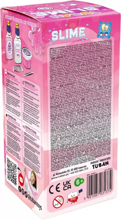 Tuban. Zestaw Diy. Super Slime Ciastko - tantis.pl