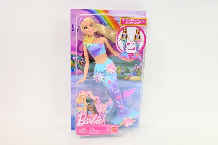 Barbie Syrenka Rozkwitające kwiaty - tantis.pl