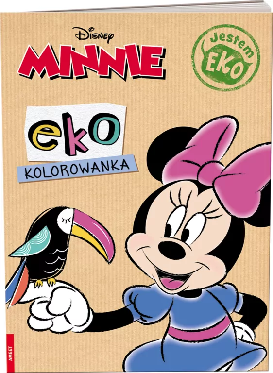 Minnie. Eko kolorowanka - tantis.pl