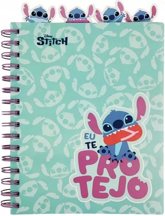 Kołobrulion A5 Faces Disney Fashion Stitch 100 kartek wzór 3 - tantis.pl