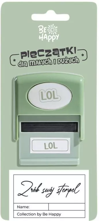 Pieczątka z napisem - LOL - tantis.pl