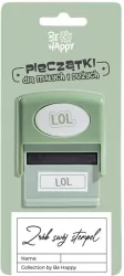 Pieczątka z napisem - LOL
