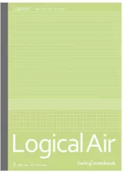 Notes B5 kratka Logical AIR S
