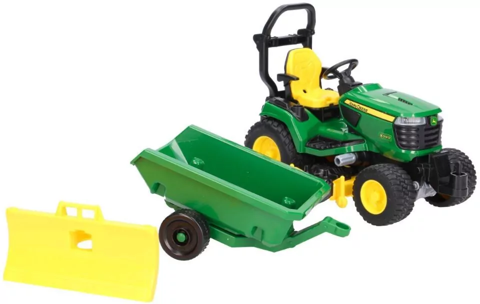 Traktorek John Deere, z figurką ogrodnika - tantis.pl