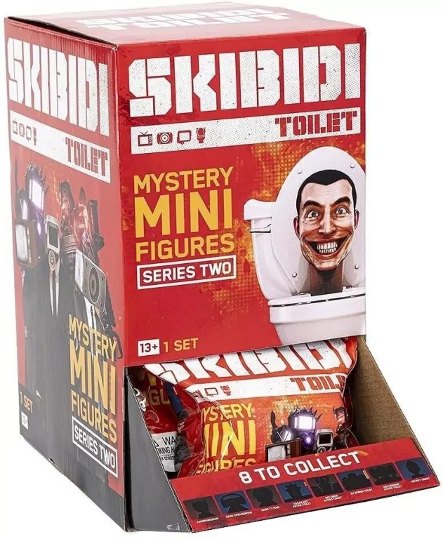 Skibidi Toilet - Tajemnicze mini figurki S2 MIX - tantis.pl