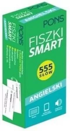 Fiszki Smart 555 słów. Angielski - tantis.pl