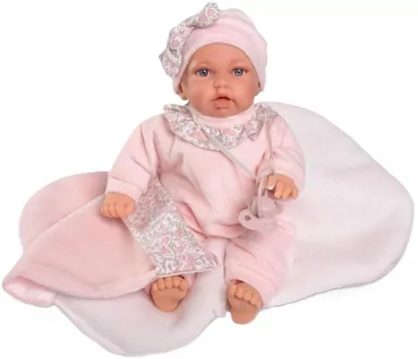 Lalka hiszpańska Petit ze śpiworkiem 27cm