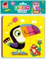 Piankowe puzzle 2w1. Ptaki - tantis.pl