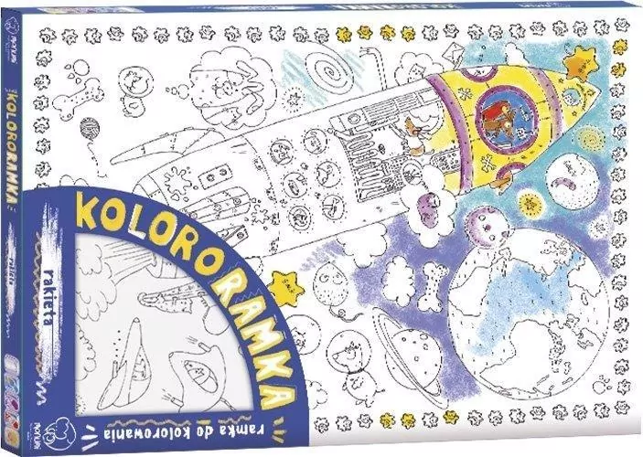 Kolororamka. Rakieta - tantis.pl