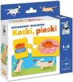 Kotki, pieski. Układanki malucha. Kapitan Nauka - tantis.pl