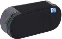 Piórnik z klapką Funky czarno-szary OXFORD