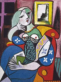 Puzzle 1000. Picasso Kobieta z książką - tantis.pl