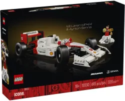 LEGO® Icons. McLaren MP4/4 i Ayrton Senna 10330