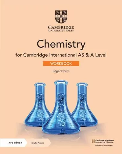 Cambridge International AS & A Level Chemistry. Workbook with Digital Access - tantis.pl