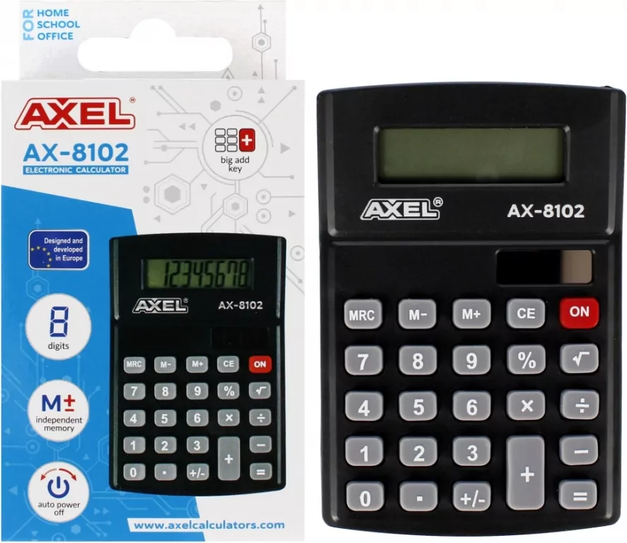 Kalkulator Axel AX-8102 - tantis.pl