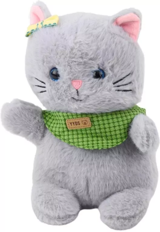 Maskotka Kot szary 22cm - tantis.pl