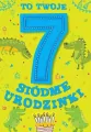 Karnet Urodzinowy Siódme urodzinki - tantis.pl
