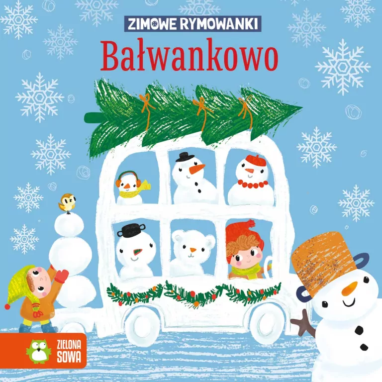 Zimowe rymowanki. Bałwankowo - tantis.pl