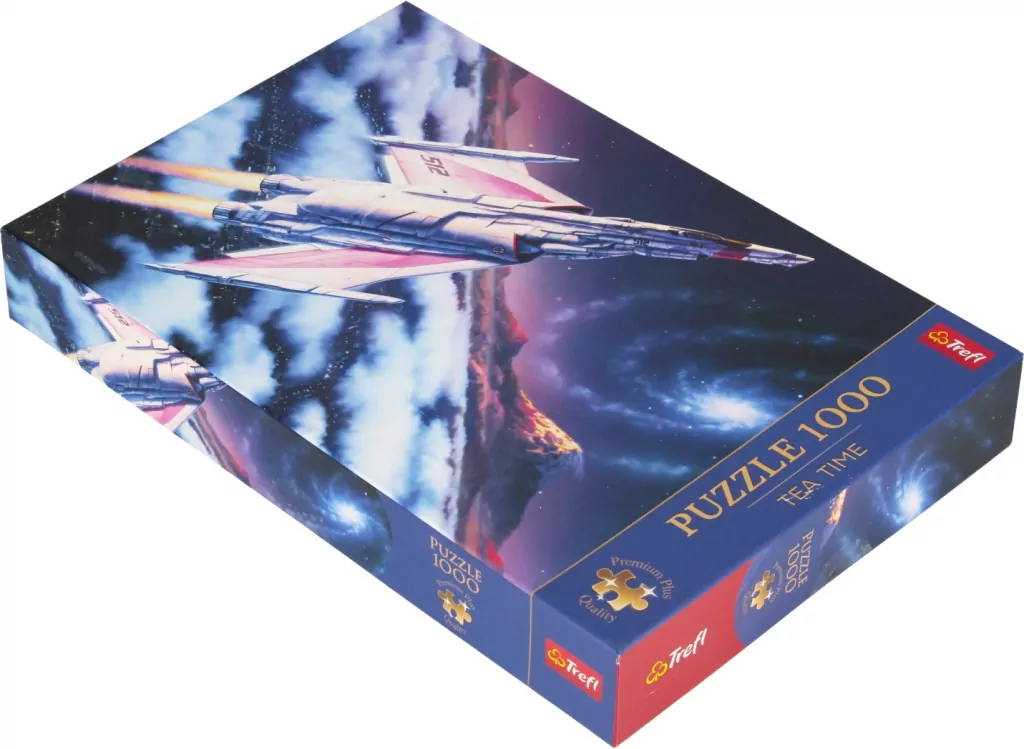 Puzzle 1000 Lot w kosmos TREFL - tantis.pl