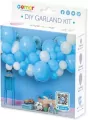 Girlanda balonowa. DIY Baby Blue, 65 balonów + taśma - tantis.pl