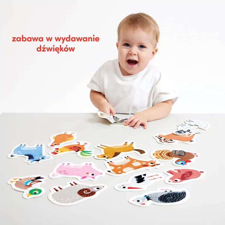 CzuCzu. Puzzle do pary Zwierzątka na wsi - tantis.pl