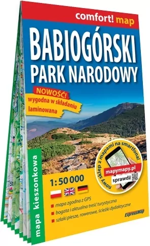 Mapa Babiogórski Park Narodowy 1:50 000 - tantis.pl