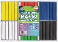Plastelina MAX 60 wałeczków - tantis.pl