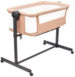 Łóżeczko dostawka Rose łososiowe