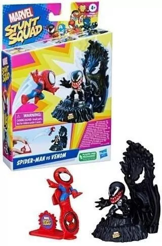 Zestaw figurek Stunt Squad Marvel Spider Man Venom - tantis.pl