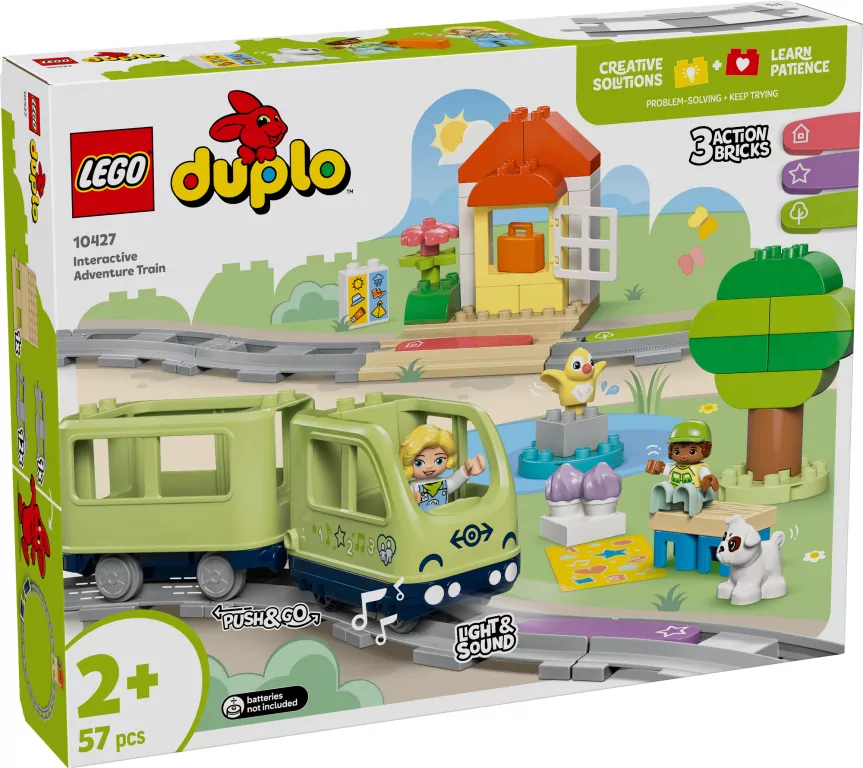 LEGO® Duplo. Przygoda z interaktywnym pociągiem 10427 - tantis.pl