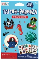 Tatuaże zmywalne mini Tattoo Palooza - Piraci