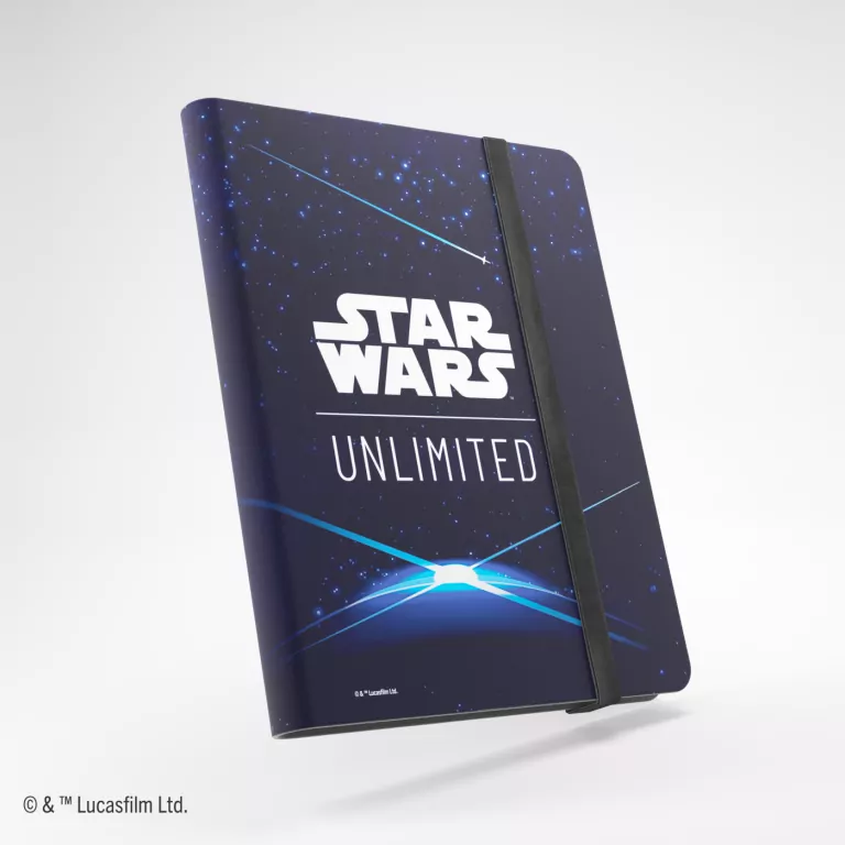 Gamegenic: Star Wars Unlimited Card Game - 18-Pocket Album - Card Back Blue - tantis.pl