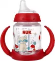 NUK. First Choice. Butelka 150ml. 6-18 miesięcy. Czerwona- Szop - tantis.pl