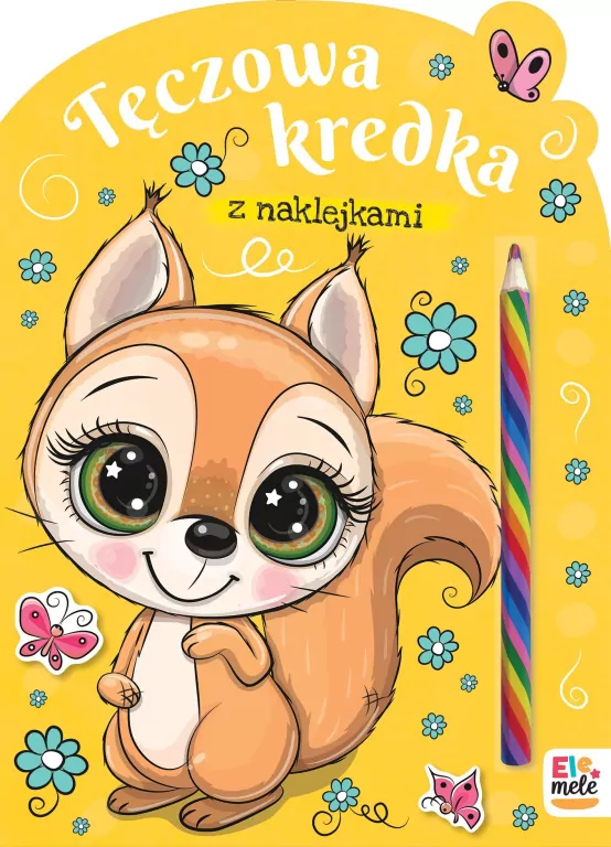 Wiewiórka. Tęczowa kredka - tantis.pl