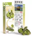 Dinozaur Tricera Eugy. Eko Układanka 3D - tantis.pl