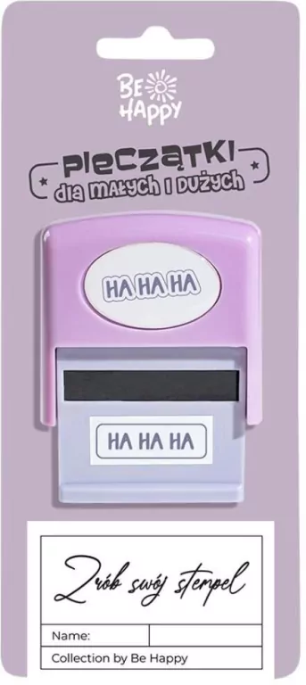 Pieczątka z napisem - Ha ha ha - tantis.pl