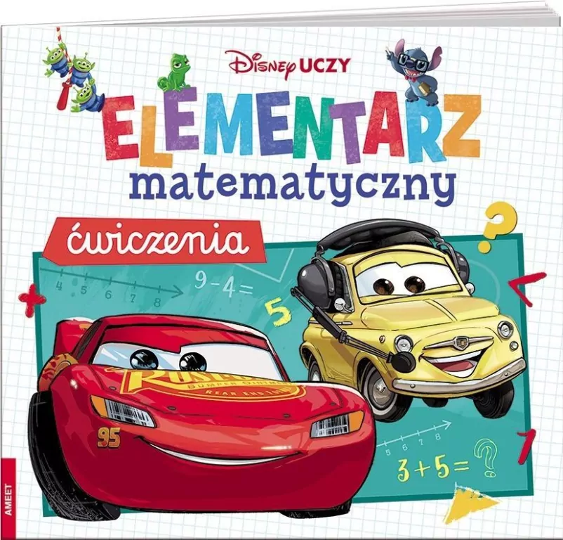 Disney uczy. Elementarz matematyczny. Ćwiczenia - tantis.pl