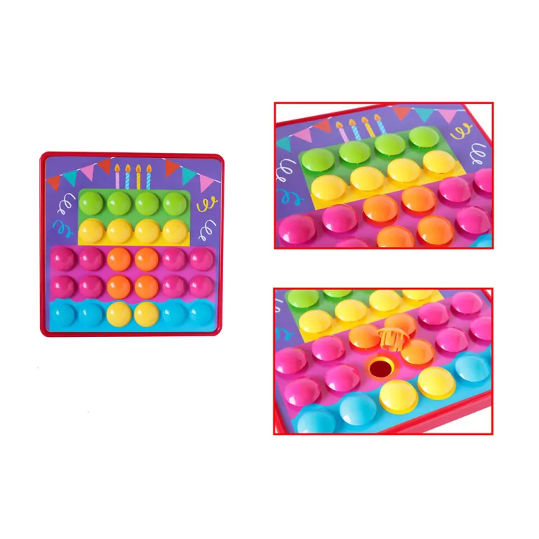 Guzikowy trening małej rączki. Genialny dzieciak - tantis.pl