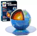 Puzzle 3D edukacyjne planeta ziemia 50el - tantis.pl