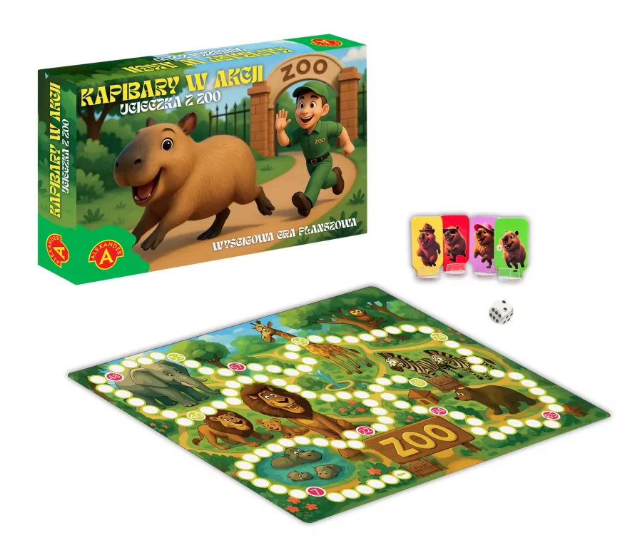 Kapibary w akcji. Ucieczka z Zoo - tantis.pl