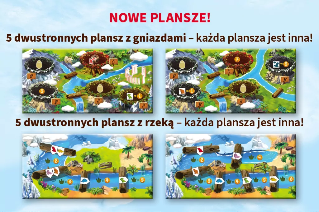 Draftozaur. 2 dodatki: Pterodaktyle, Plezjozaury - tantis.pl