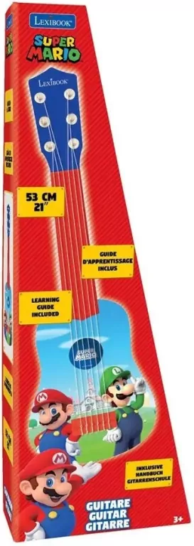 Lexibook. Moja pierwsza gitara. Super Mario K200NI - tantis.pl