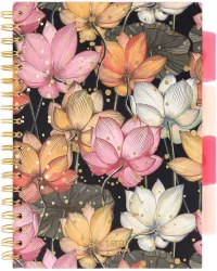 Kołozeszyt Pads B5/100K kratka Japonia Kwiaty