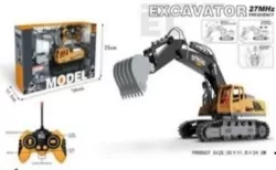 Koparka światło dźwięk 1:18 27MHz 35x11,8x24cm