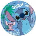Talerzyki papierowe Stitch&Angel 20cm - tantis.pl