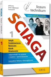 Ściąga 1. Antyk, Średniowiecze, Renesans, Barok, Oświecenie. Liceum, technikum