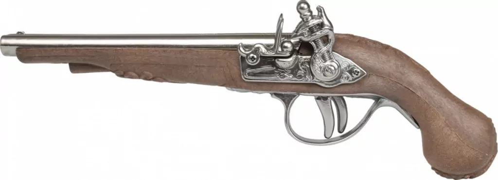 Metalowy pistolet pirata - tantis.pl