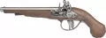 Metalowy pistolet pirata - tantis.pl