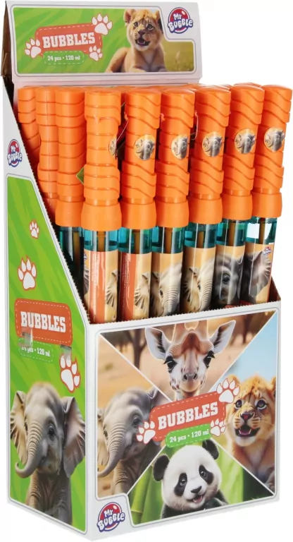 My Bubble. Bańki mydlane 120ml Cute Wild - tantis.pl
