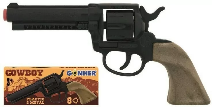 Rewolwer kowbojski plastikowy GONHER - tantis.pl